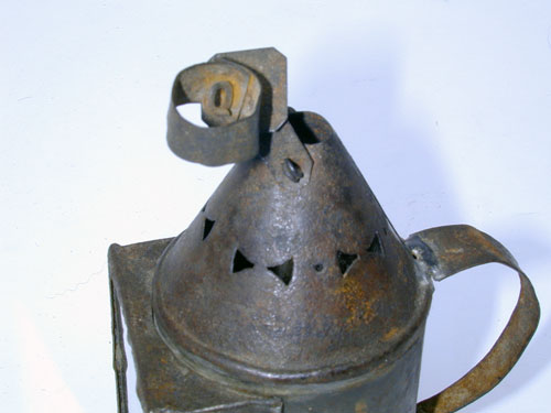 A Miniature Tin Lantern