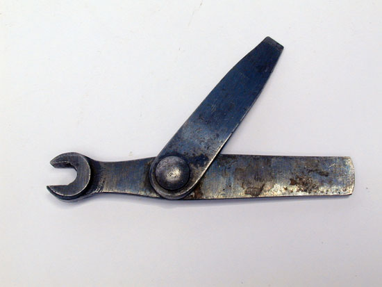 A Fire Blued Musket Wrench for the 1861 Colt Special Musket