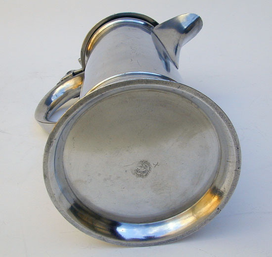 A Fine 2 Quart Boardman & Co. Pewter Flagon