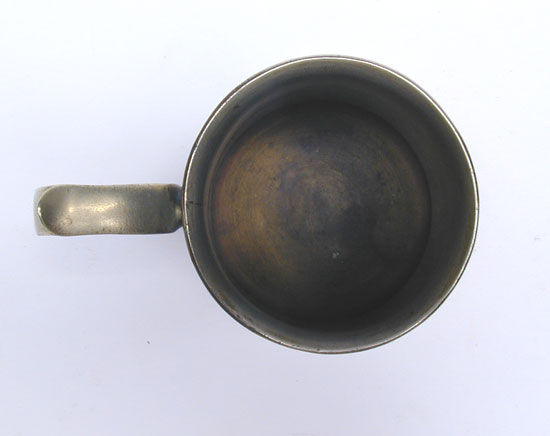 A Brass English Mug with Double 