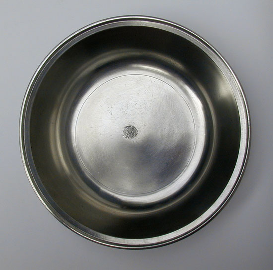 A Near Mint Thomas Danforth Boardman Pewter Basin