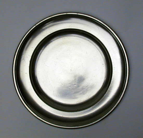 A Minty Example of an Ashbil Griswold Pewter Plate