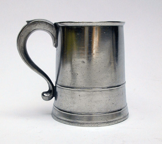 An Edward Danforth Pint Pewter Mug