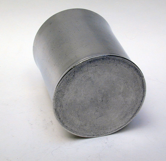 A Pint Capacity Pewter Export Beaker by Edmund Grove