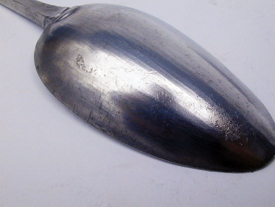 An Export Pewter Tablespoon by Townsend & Compton