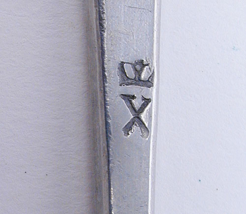 An Export Pewter Tablespoon by Townsend & Compton