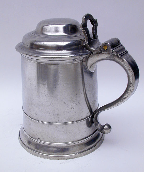 An Export Pewter Tankard by Hale & Sons