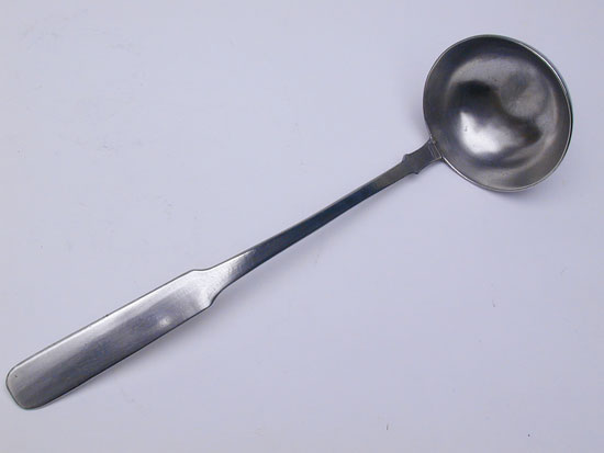 An Outstanding Pewter Ladle by the Boardmans