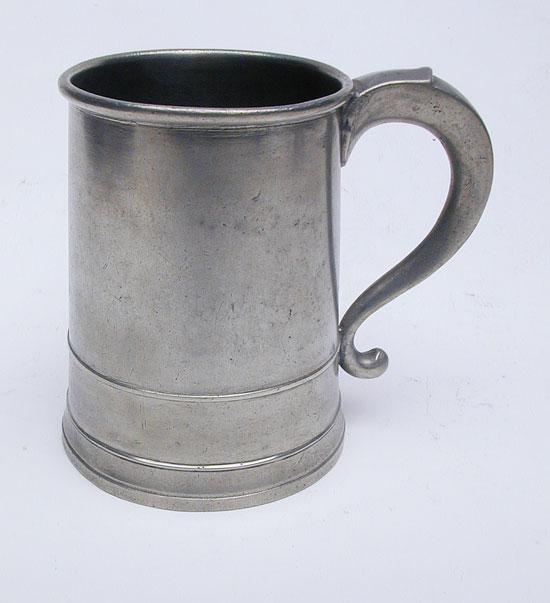 A Quart Taper Sided Mug by Thomas D. Boardman & Sherman Boardman