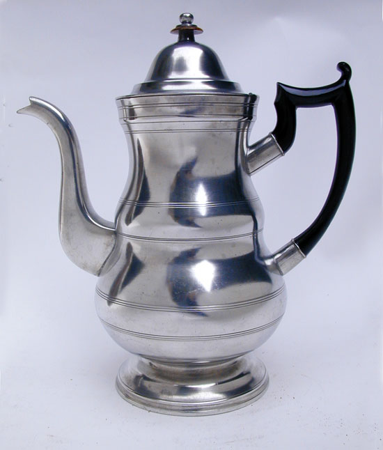 A Double Bellied Coffeepot by Boardman & Co.