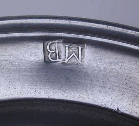 A Single Reed Rim Plate by Richard Austin