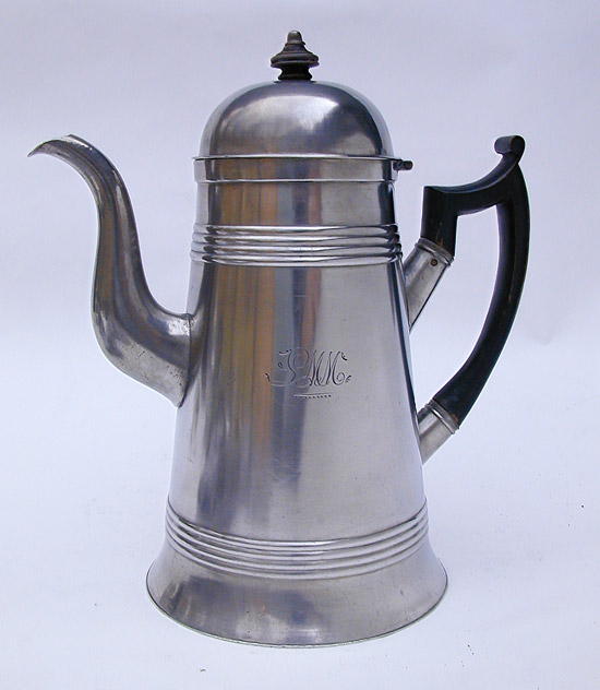 A Fine Lighthouse Coffee Pot by Eben Smith