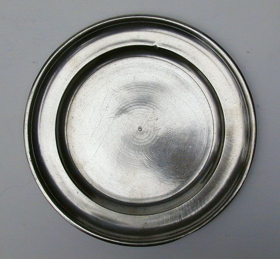 A Mint Single Reed Rim Plate by Edward Danforth