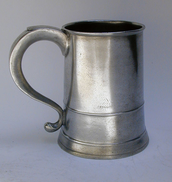 A Handsome Quart Taper-Sided Mug by Jacob Whitmore