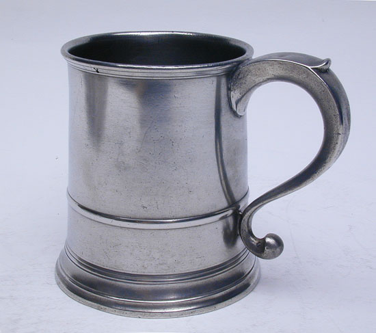 An Unmarked American Pint Mug Attributed to William Calder