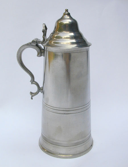 A Fine Unmarked English Export Flagon