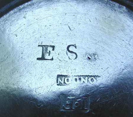 An Antique English Export Pewter Broth Bowl by John Fasson 