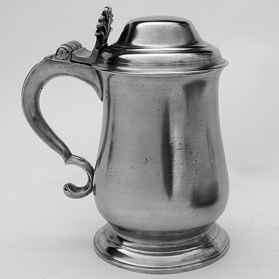 Quart Tankard by Ingram and Hunt of Bewdley Circa 1788-1806