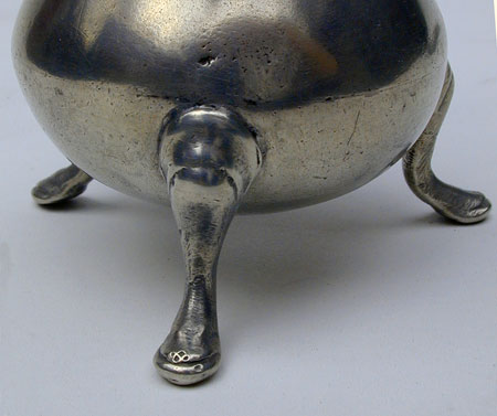 An Export Pewter Cream Pot by Henry Joseph