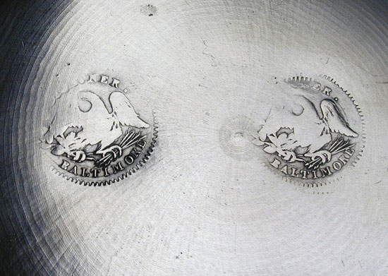 A Mint Pewter Plate by George Lightner