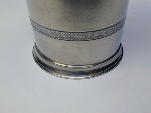 Unmarked Tall Trask Pewter Beaker